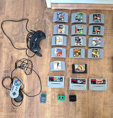 Nintendo 64 Spiele-Konvolut   mehrere Module, Videospiele-Sammlung
