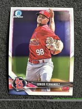 JUNIOR FERNANDEZ 2018 Bowman Baseball QTY #BCP96 St. Louis Cardinals