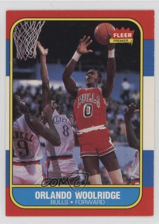 1986-87 Fleer Orlando Woolridge #130 4g8