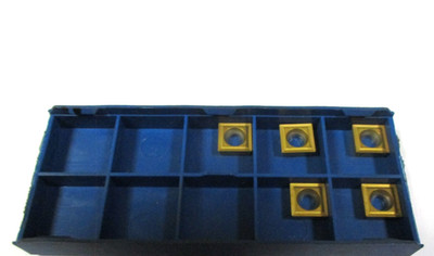 5 BILZ Wendeplatten Drehen Fräsen Bohren SCMT 090304 EN P5 HC K40/P40 TiN H61984