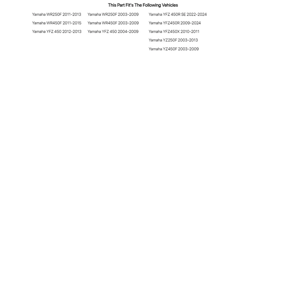 Tusk Aluminum Oil Filter Cover Blue For YAMAHA YZ250F 2003-2013 Foto 4 de 4