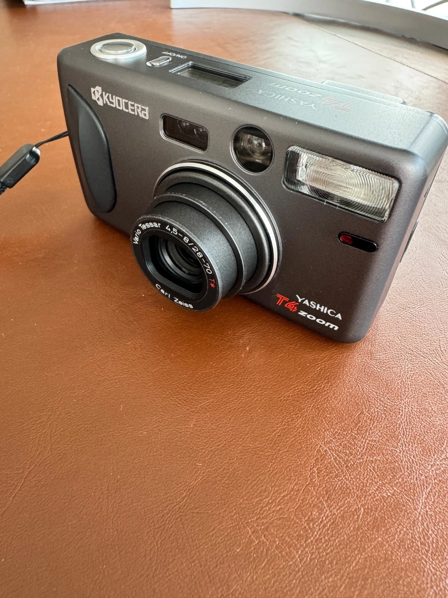 Kyocera T zoom フィルムカメラ ジャンク品 京セラ Tzoom ☆京セラ KYOCERA コンパクトフィルムカメラ Tzoom 外箱付 動作未確認