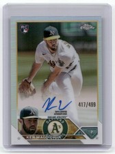 2023 Topps Chrome #RA-KW Ken Waldichuk Rookie Autographs Refractor #/499