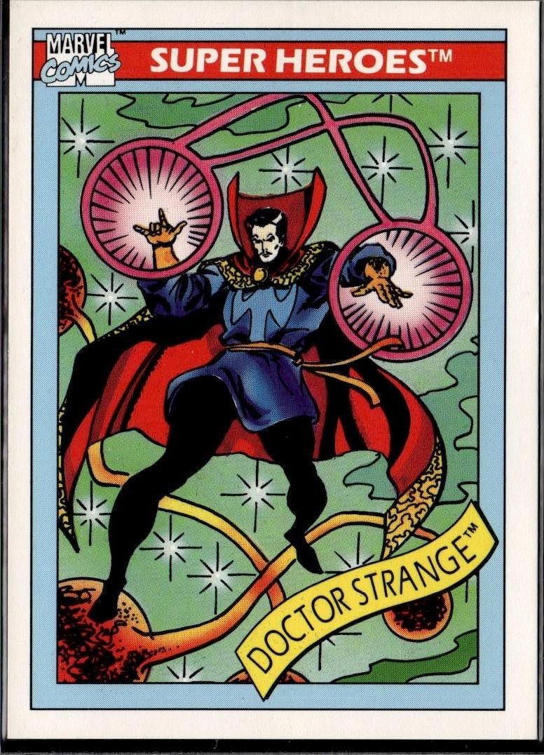 1990 Impel Marvel Universe #34 Doctor Strange