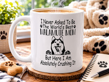Alaskan Malamute Gift, Malamute Mom,Alaskan Malamute Mug,Malamute Cup, Mugs