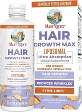 1-3X New Mary Ruth’s Women’s Hair Growth MAX Lipsomal With Lustriva