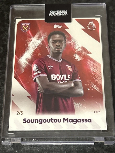 Topps Total Football 2025-26 - West Ham United - /5 - Soungoutou Magassa