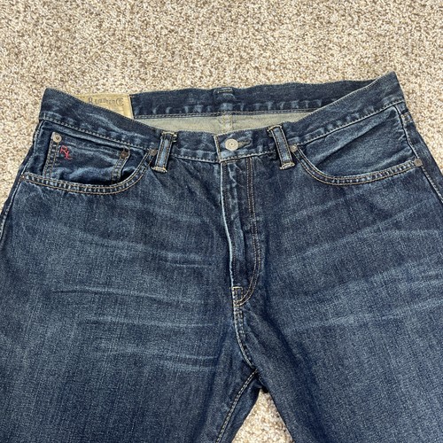 Polo Ralph Lauren Mens Jeans 34x30 Classic Fit Straight Leg Denim (35x28) - Picture 2 of 17