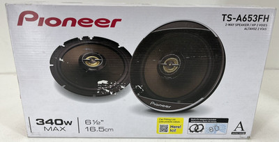 Pioneer TS-A653FH A-Series MAX 6-1/2'' 2-way speakers (Pair) TSA653FH OB