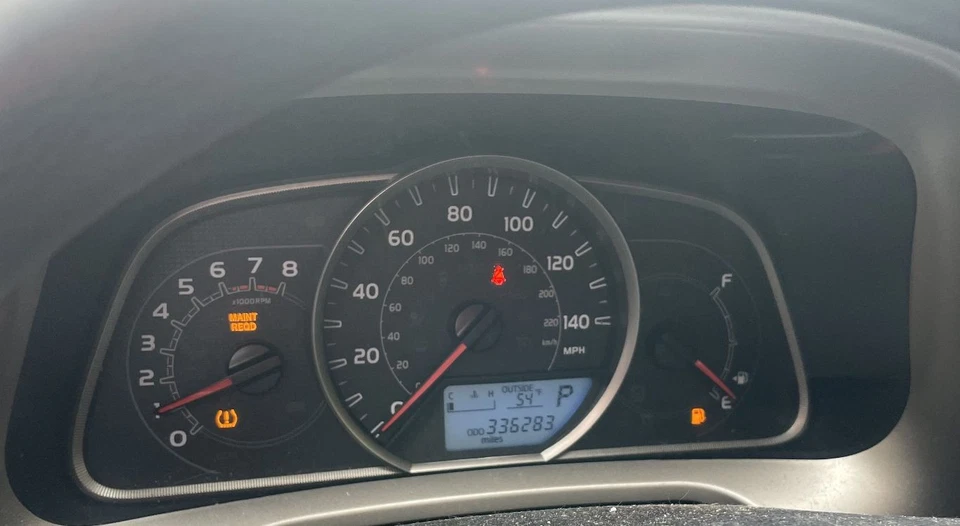 Cuadro de instrumentos velocímetro Toyota Rav4 2013-2015 2,5 L 336 k millas 838000R050 Foto 2 de 4