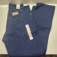 NWT Wrangler 13MWZ Cowboy Cut Original Fit Rigid Jeans 33x32 Dark Indigo