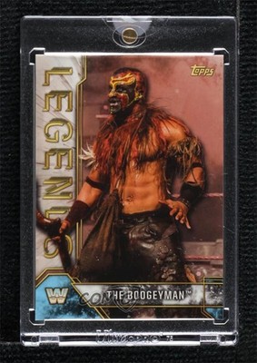 2017 Topps Legends of the WWE Topps Vault Blank Back 1/1 The Boogeyman #15 9aj