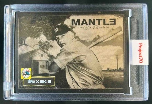 2021 Topps Project70 Mickey Mantle #216 Yankees