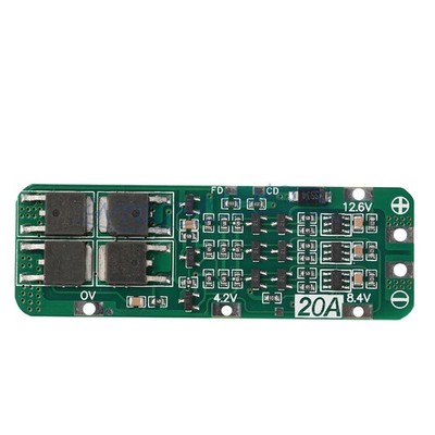 3S Li-ion Li-ion Battery 18650 Cell PCB BMS Protection Board 12.6V 20A Charging