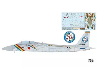1/72 JASDF F-15J Eagle 50th Anniversary Tsuiki Base Model Kit AC-85