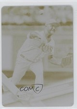 2017 Topps Printing Plate Yellow 1/1 Brad Boxberger #358 ni4