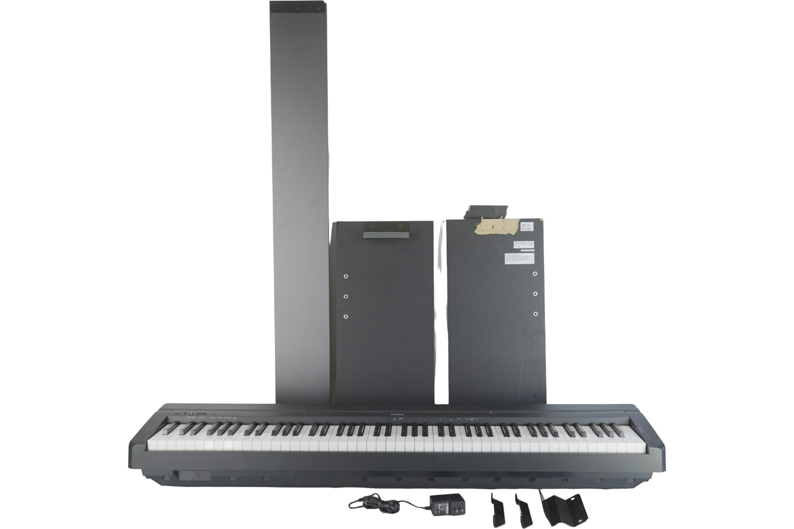 Yamaha P-45 Digital Piano Bundle 88-Key NO SOUND - Parts Repair