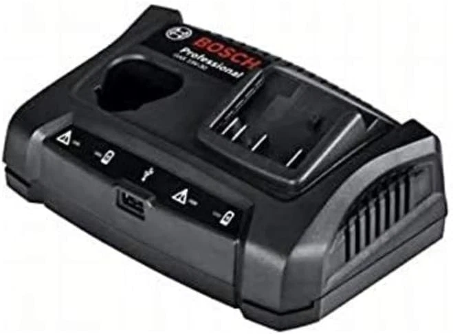 Bosch GAX 18V-30 10.8 - 18V Dual Battery Charger 240V With USB Port + Wall Mount
