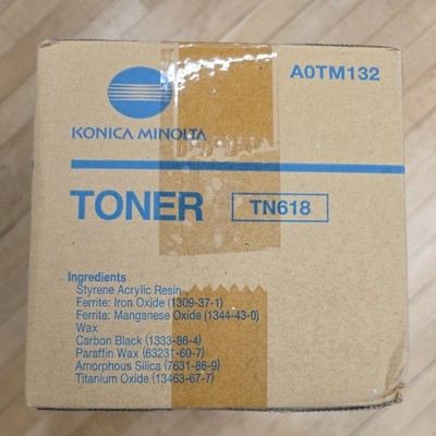 Konica Minolta Toner TN-618, Black A0TM132 for Konica Minolta bizhub 552 Series