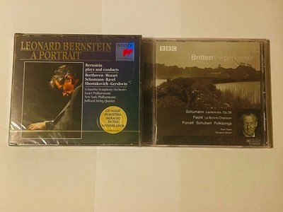 LEONARD BERNSTEIN - A PORTRAIT / Plays and Conducts 3 CD SET 1991 NEW +BONUS CD!
