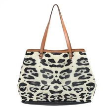 L.A.M.B. by Gwen Stefani Rare Snow Leopard Williamsfield Large Tote Bag
