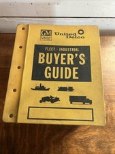 Vintage Delco Remy Parts Service Trade Catalogs Geneeral Motors Gm Fleet Guide