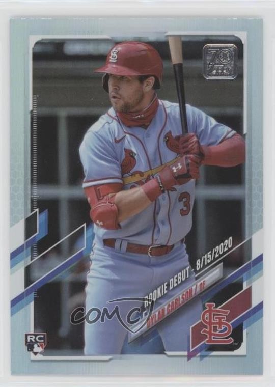 2021 Topps Update Rookie Debut Rainbow Foil Dylan Carlson #US197 Rookie RC u6m