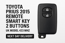 Toyota Prius & Prius Plus 2009-2015 Remote Key Unlocked (UK Model Only)