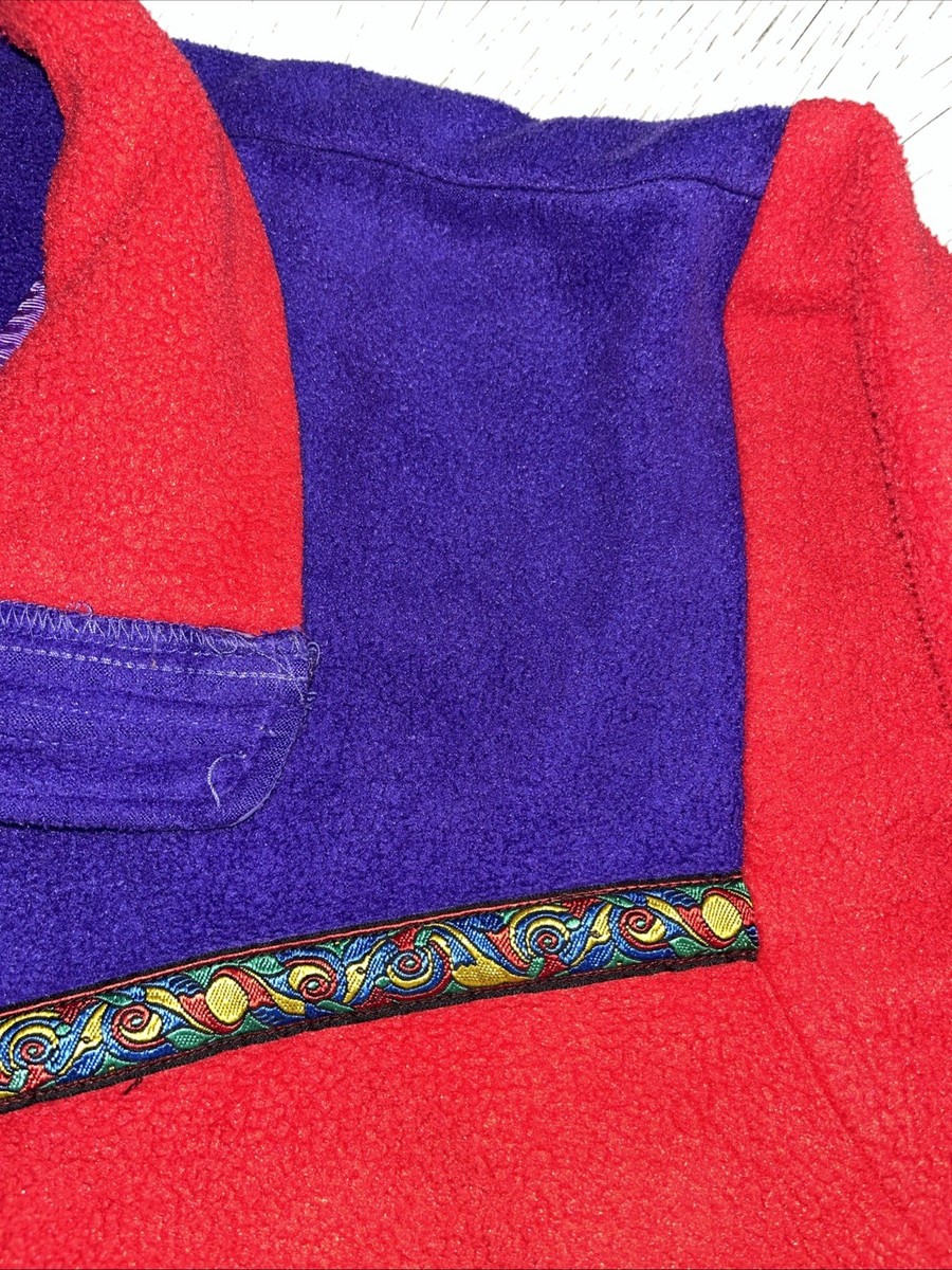 Mountain Equipment Co-Op Fleece Jacket Adult 2XL Polartec Red Zip