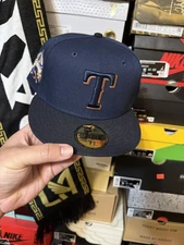 New Era Pvtchwork Rushmore In LA Texas Rangers Exclusive Fitted Not Hat Club Gem