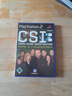 Csi-Crime Scene Investigation 3-Mord in 3 Dimensionen (Sony PlayStation 2)