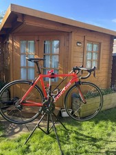Focus izalco Race Bike Carbon Forks 18 Speed Gears Frame Size Medium