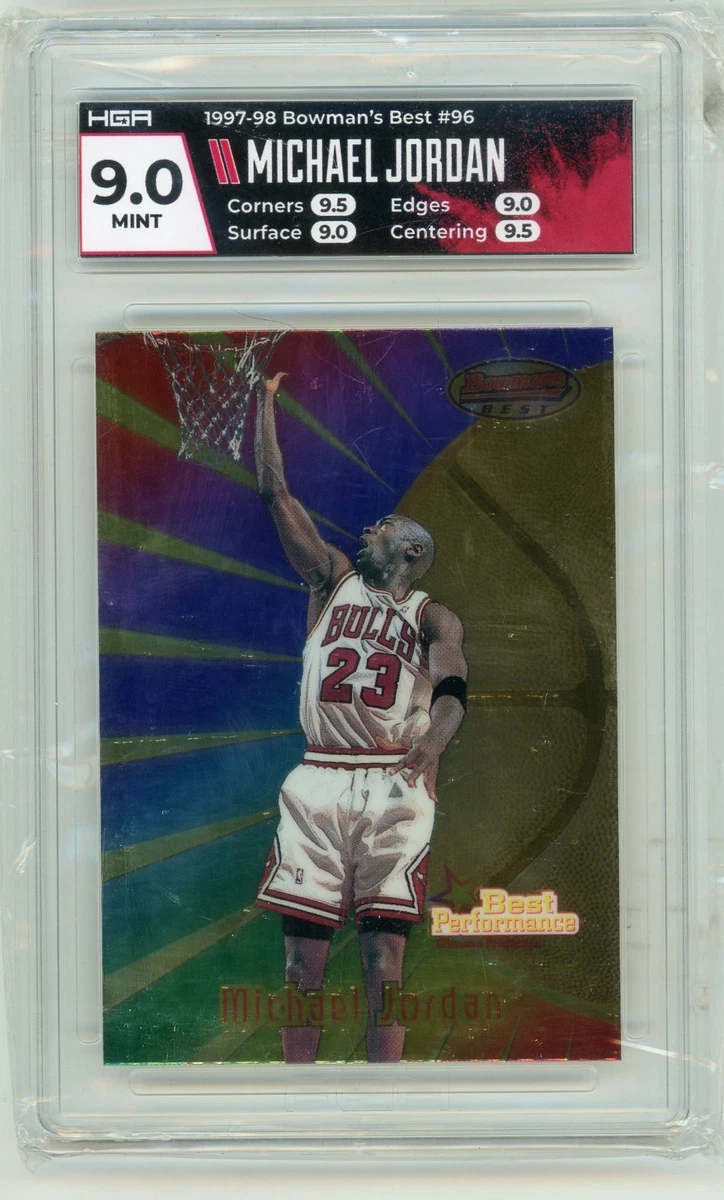 Bowman Michael Jordan 9 Graded Basketball Sports Trading Cards