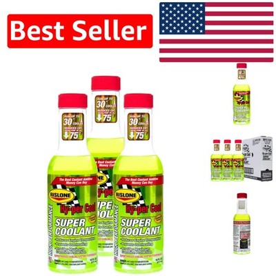 High Performance Super Coolant - 16 oz Bottles, 3 Pack for Optimal Engine Care