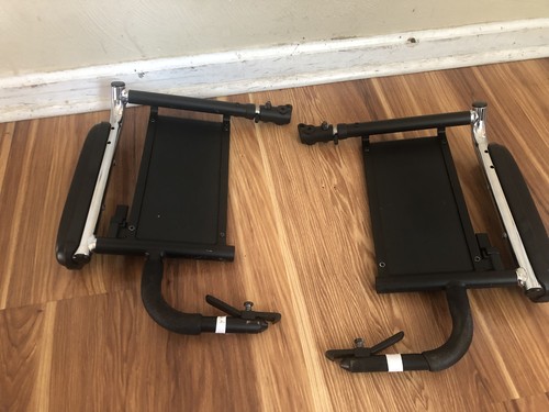 Quickie 2 Manual Wheelchair Armrest W/Side Guards. - Picture 2 of 10