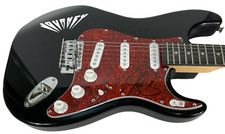 Jonathan Cain JOURNEY Band Signed Autograph Electric Guitar Beckett COA Jonathan Cain JOURNEY Band Signed Autograph Electric Guitar Beckett COA