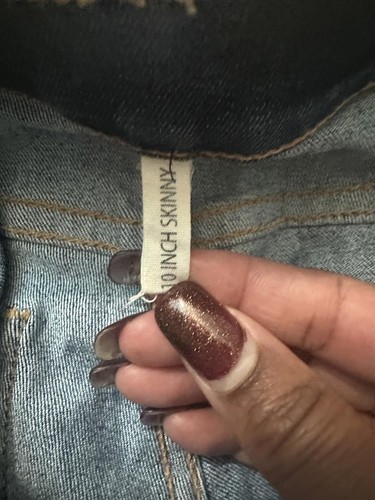 rag & bone 10" medium wash mid-rise skinny jeans Size 24 - 第 6/9 張圖片