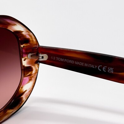 NEW TOM FORD GEORGIA-02 TF1011 55F WOMEN SUNGLASSES FT1011/S 
