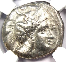 Lucania Heraclea AR Stater Silver Greek Coin 330-280 BC - Certified NGC VF