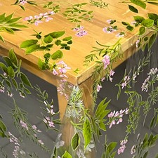 Diapositiva di Tabella Tovaglia Trasparente Stampata TF8966-01 Erbe