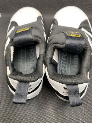 Adidas Originals Superstar 360 Toddler Infant Baby Slip On Shell Toe Shoes  Sz 8K | eBay