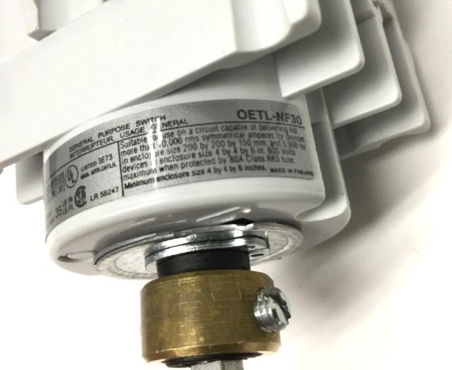 ABB Disconnect Switch 40a 40 Amp 3 Phase 600v Oetl-nf30 for sale online ...