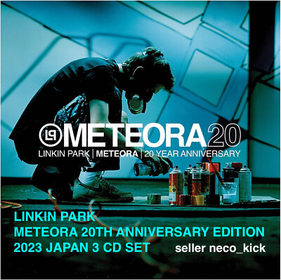 5ET LINKIN PARK METEORA 20TH ANNIVERSARY EDITION 2023 JAPAN 3 CD 