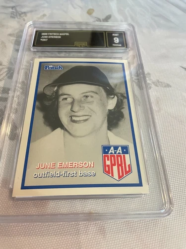 JUNE EMERSON CHICAGO 1996 FRITSCH A-A GPBL # 257 GRADED 9 L@@@K