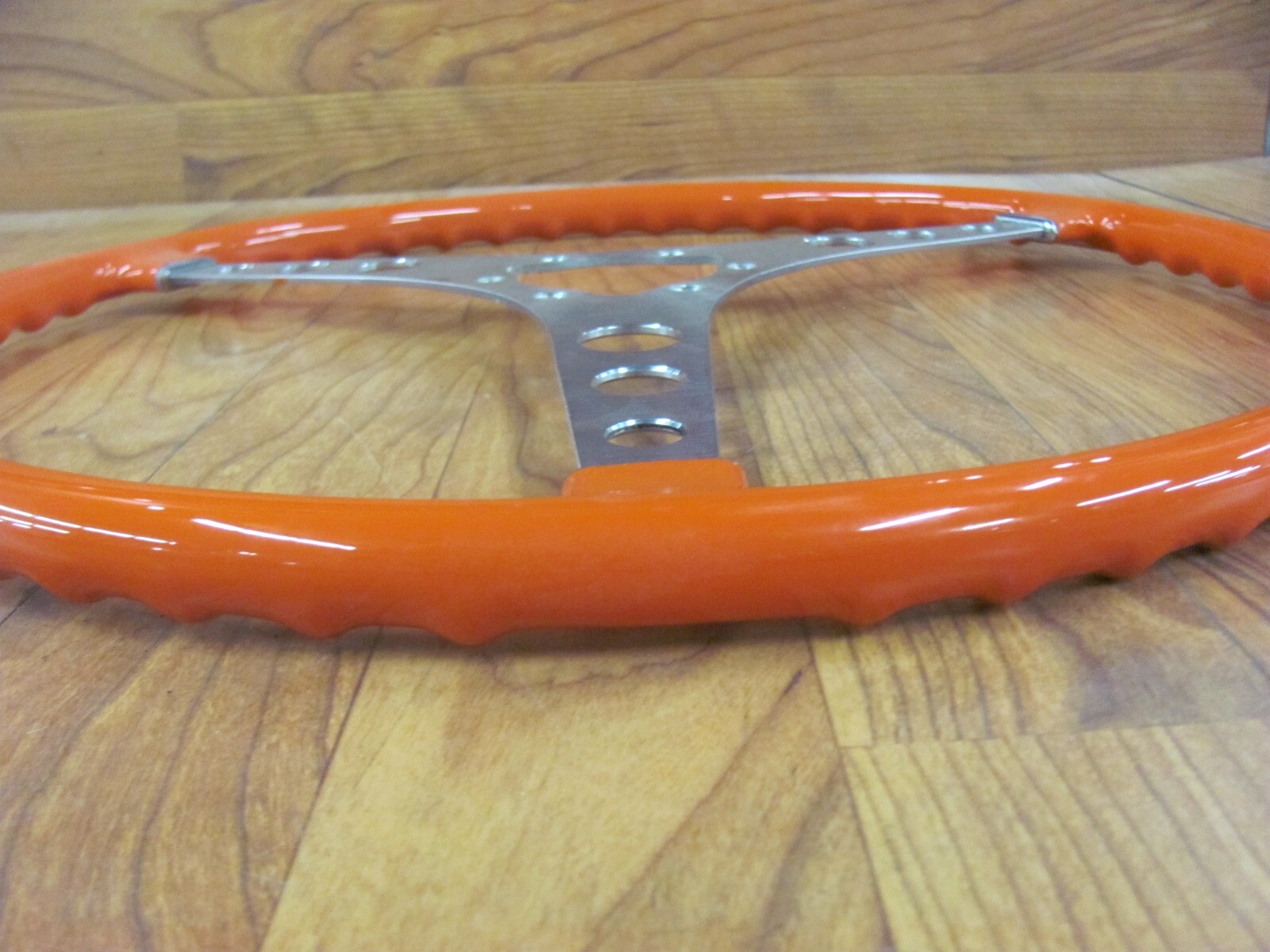 57 58 59 60 61 62 Corvette Red Steering Wheel Used Original Nice Color