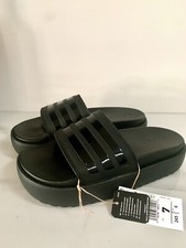 Adidas Adilette Sandals Platform Sz 7Men / 8 Wm HQ6179 NWT