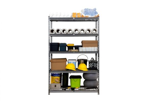 RHINO RACKING, Wire Shelving Unit, Black, Heavy Duty, 1000kg, 183x120x60cm - Picture 9 of 13