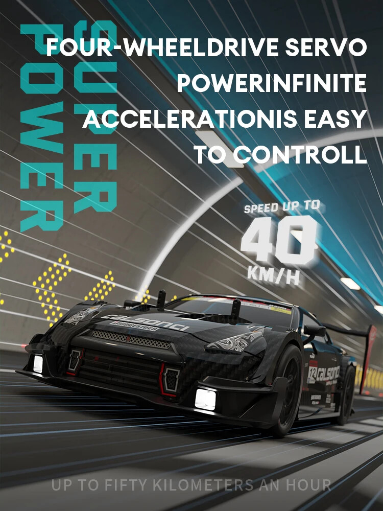 Remote Control Car Rechargeable Racing Drift 40KM/H High Speed