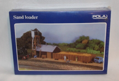 Pola #702 HO Scale Sand Loader Building Kit Sealed NEW OLD STOCK Germany