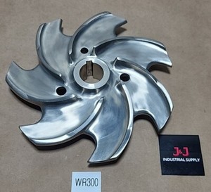 *PREOWNED* Fristam Stainless Steel Pump Impeller 30mm Bore 7 Vane + Warranty!